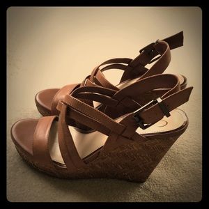 Jessica Simpson wedge heeled sandal